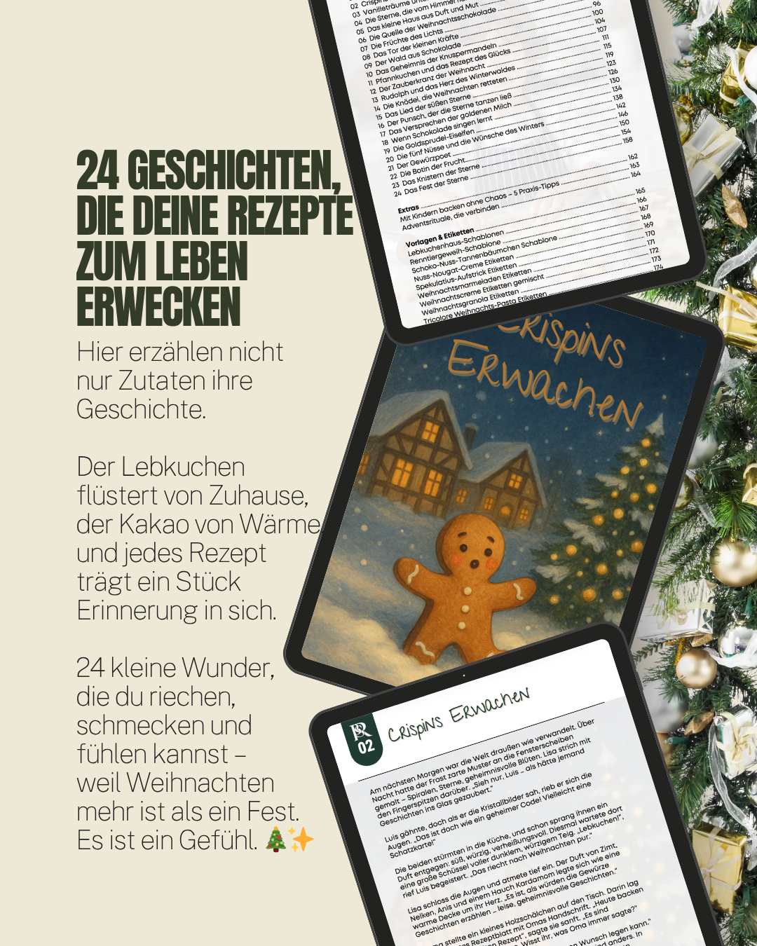 Zauberhafte Weihnachtsküche für Kinder - 24 gesunde Rezepte