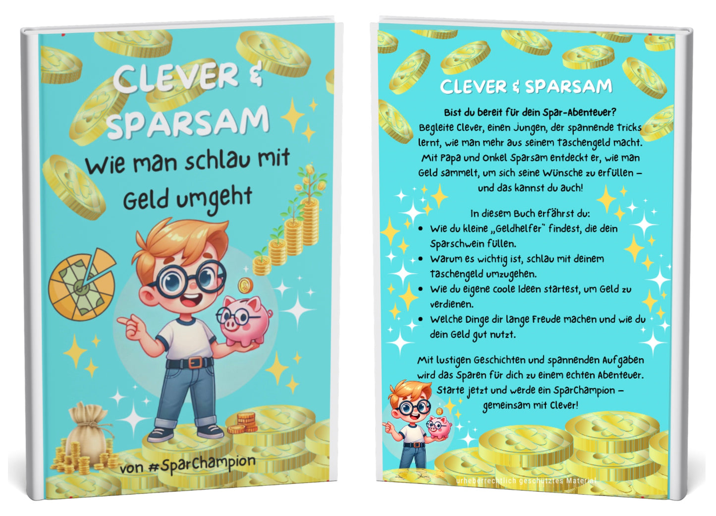 Kinder E-Book "Clever & Sparsam"