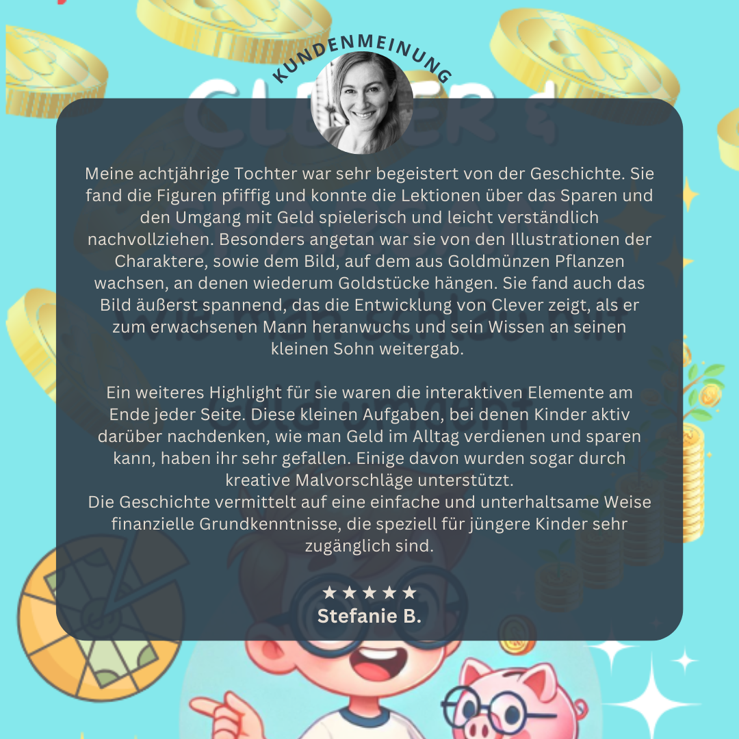 Kinder E-Book "Clever & Sparsam"