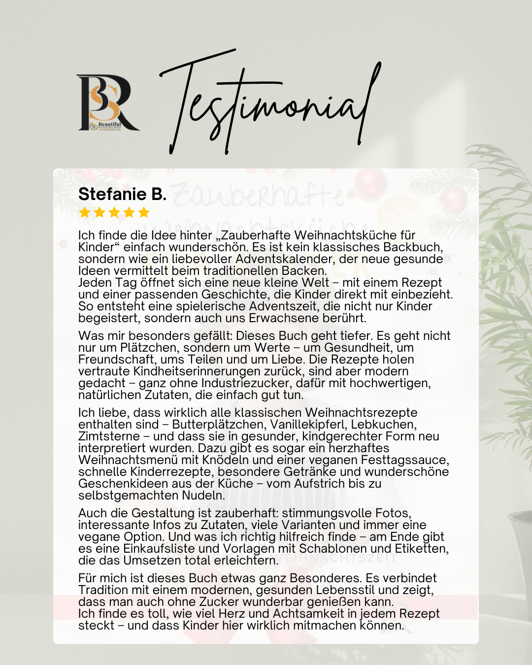 Zauberhafte Weihnachtsküche für Kinder - 24 gesunde Rezepte